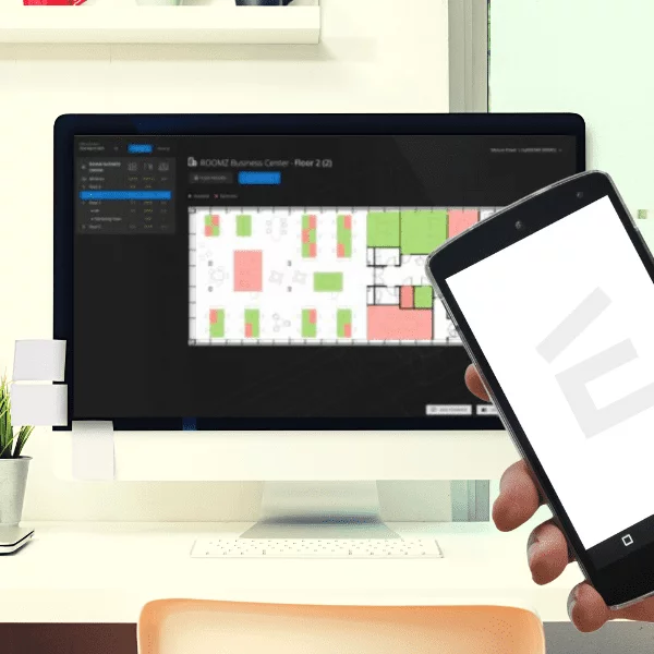 Logiciel de gestion du Flex Office Le logiciel de gestion du Flex Office est utilisable depuis son smartphone
