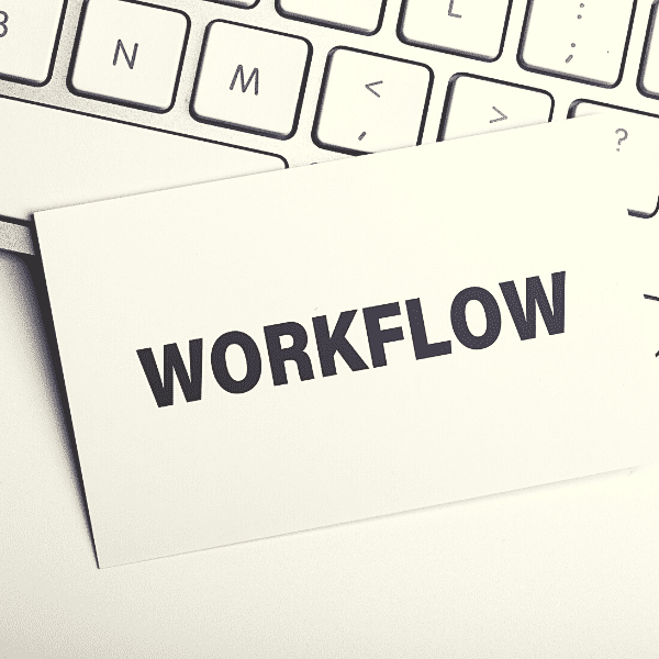 La dématérialisation permet d'optimiser la gestion du workflow en entreprise. Le circuit de validation est facilité grâce à la dématérialisation.